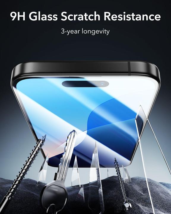 Produktbild ESR Armorite Displayschutz (1 Stück, Apple iPhone 16 Plus)