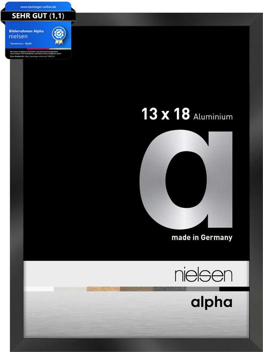 Eloxal Schwarz Glanz
