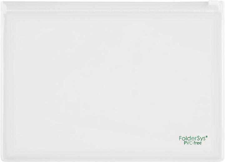 Image du produit Foldersys 10 pochettes à glissière B5 transparentes 0,3 mm (A5, 10 pièce(s))