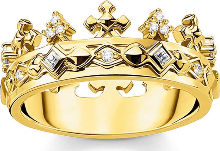 Immagine prodotto Thomas Sabo Anello corona d'oro (52, 925 Argento)