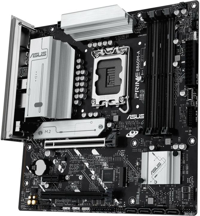 Actual product image ASUS PRIME B860M-A-CSM (LGA 1851, Intel B860, mATX)