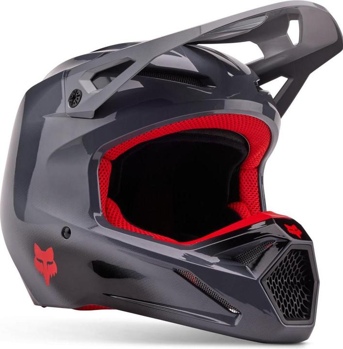 Immagine prodotto Fox Casco 24 V1 Interferire Gry/Rd (53 - 54 cm, XS)