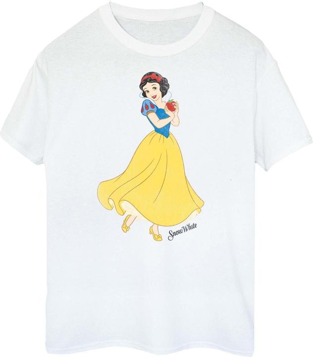 Actual product image Snow White Womens/Ladies Cotton Boyfriend T-Shirt (L)