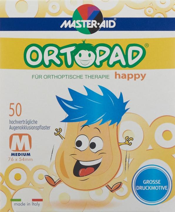 Produktbild Master Aid Augenpflaster Happy Medium 50 Stück (50 x)