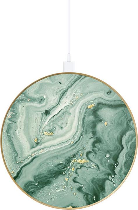 Actual product image iDeal Of Sweden Universal Charger Mint Swirl Marble (10 W)