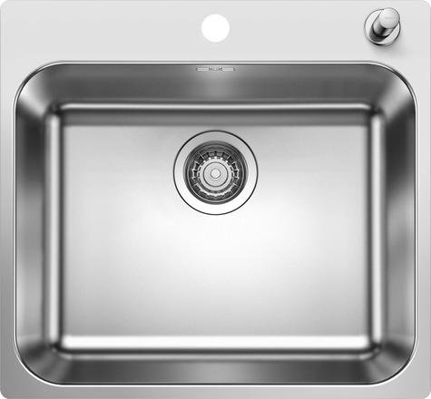 Actual product image Blanco Supra 500-IF/A R12 (Top-mounted sink, 54 cm, 50 cm)