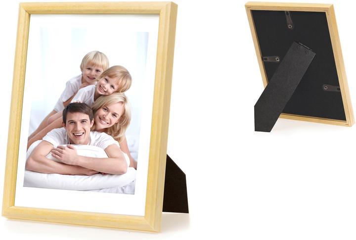 Immagine prodotto Debex Cornice di legno a clip - naturale (21 x 30 cm)
