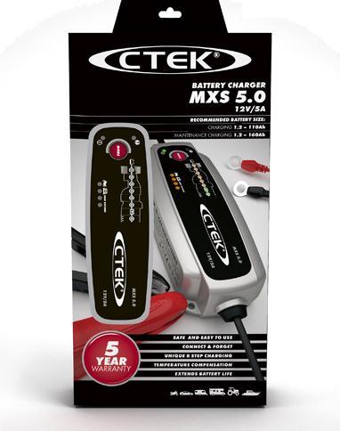 Image du produit Ctek MXS 5.0 EU-Version (12V, 5 A)
