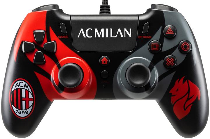 Actual product image GED Wired Controller AC Milan 2.0 (PS4) (PS4, PC)