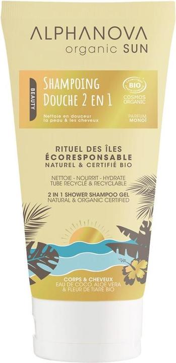 Immagine prodotto Alphanova SUN Beauty Shampooing douche 2en1 Bio (150 ml, Shampoo liquido)