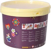 Immagine prodotto Hama Perline stirate in un secchio, 30.000 pezzi.