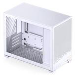 Image du produit Jonsbo D32 STD White PC-Gehäuse, Mini-Gehäuse, mATX, Tempered Glass - weiss (ATX)