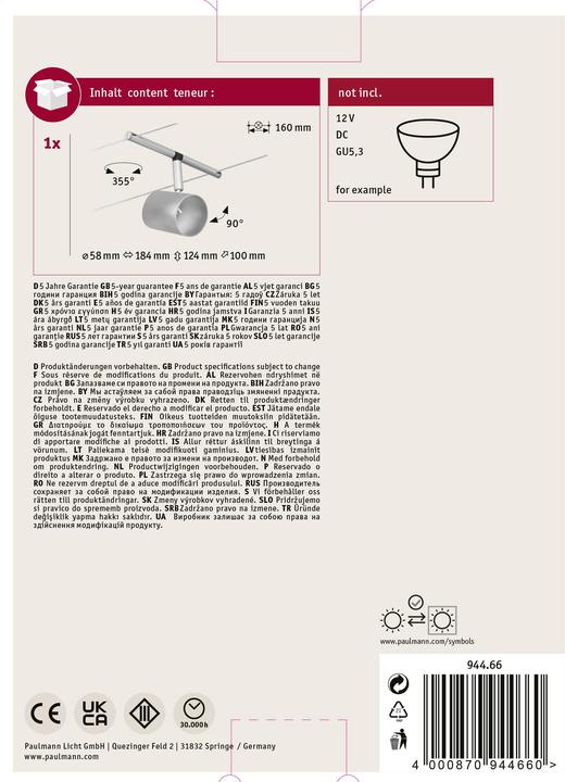 Image du produit Paulmann Coupe du système de fil