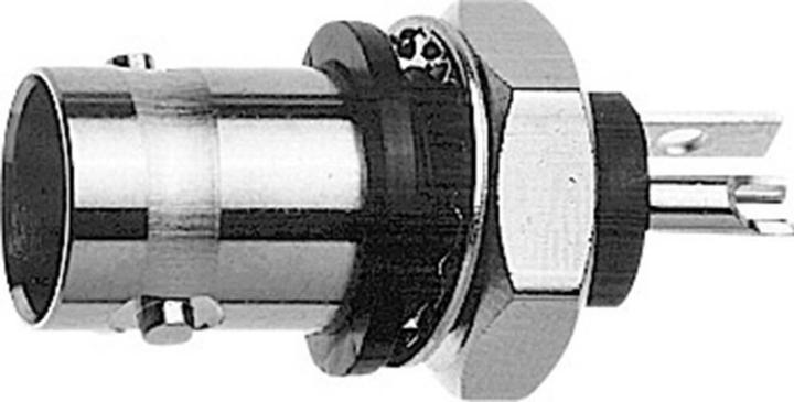 Produktbild Telegärtner BNC-Einbaubuchse, isoliert 50 Ohm, mit Isolierflansch blau, Z01