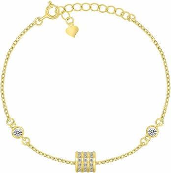 Image du produit Brilio Argent - bracelet en argent pour femme avec zircons BRC162W