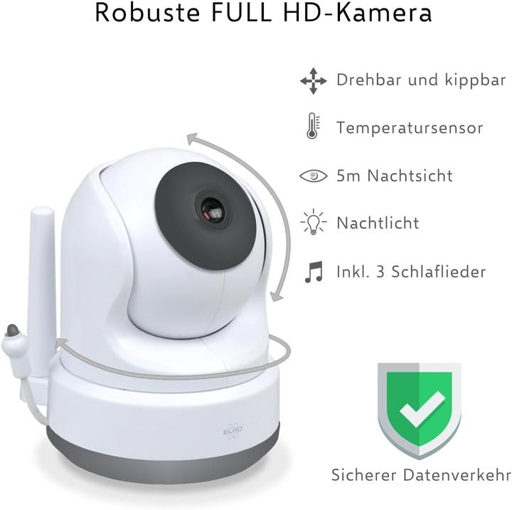 Actual product image Elro BC4000 Full HD (BC4000) (Video & Audio, 300 m)
