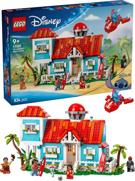 Image du produit LEGO La maison de plage de Lilo et Stitch (43268, LEGO Disney)