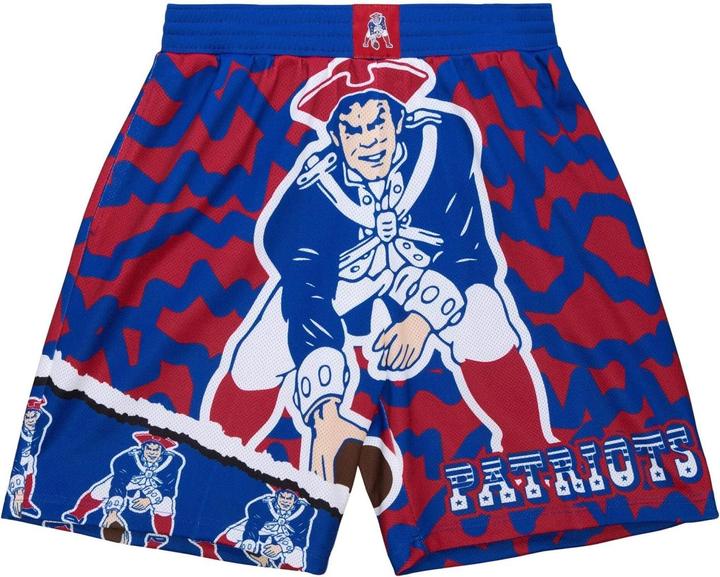Image du produit Mitchell & Ness M&N New England Patriots JUMBOTRON Basketball Shorts (XL)