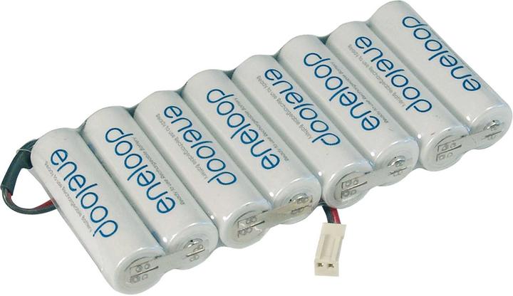 Sanyo s-battery eneloop 2000/9.6v futaba fx14/18 (9.60 V, 2000 mAh)