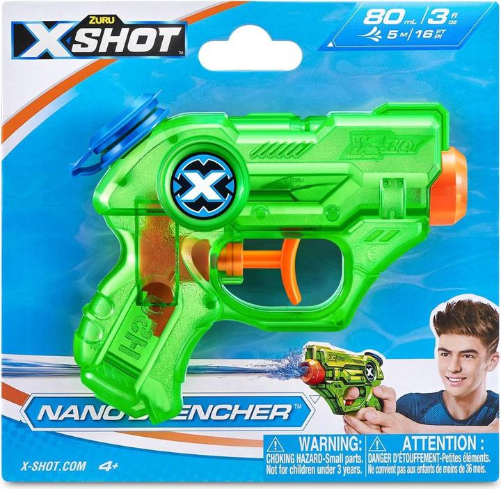 Actual product image Xshot X-Shot Water Gun Nano Bencher, 80ml