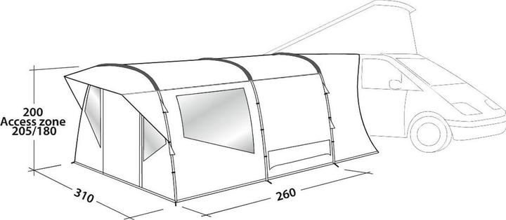 Produktbild Easy Camp Wimberly (Tunnelzelt, 11.70 kg)