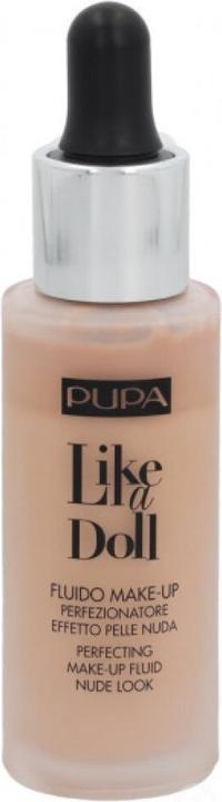 Actual product image Pupa Milano Like a Doll Fluid Natural Beige (030 Natural Beige)