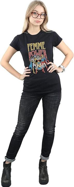 Image du produit DC Super Hero Girls Femme/Ladies Femme Power Cotton T-Shirt (M)