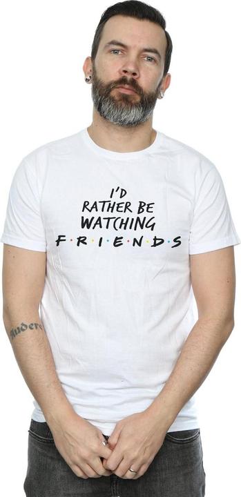 Immagine prodotto Friends Rather Be Watching Maglietta Uomo (XL)