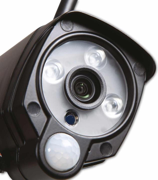 Actual product image Technaxx TX-145 4881 WLAN, LAN, Wireless, Wired IP-Surveillance Camera 1-Channel 1920 x 1080 Pixel (1920 x 1080 Pixels)