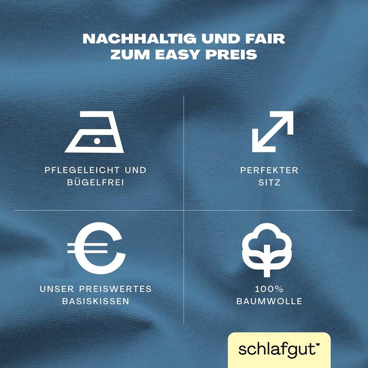 Produktbild schlafgut Easy Jersey (Duvetbezug, 40 x 40 cm)