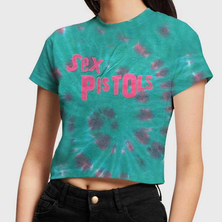 Actual product image Sex Pistols Logo (Dip Dye) (Girlie) (XXL)