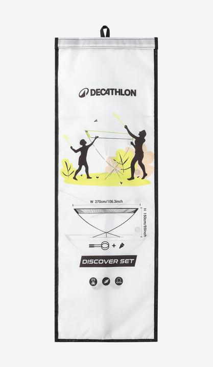 Image du produit Perfly Set Filet de Badminton Portable Discover Set 3M V2 - Jaune