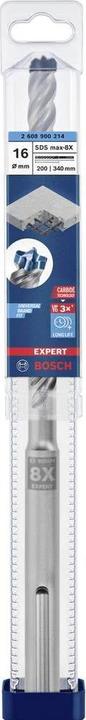 Produktbild Bosch Professional Zubehör EXPERT SDS max-8X Hammerbohrer, 16 x 200 x 340 mm (16,0 mm)