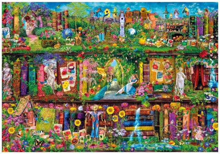 Actual product image Clementoni Puzzle Garden Shelf pieces (6000 pieces)