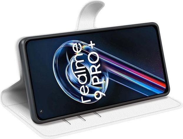 Actual product image MU Classic Litchi Leather Bookcover Series (Realme 9 Pro+)