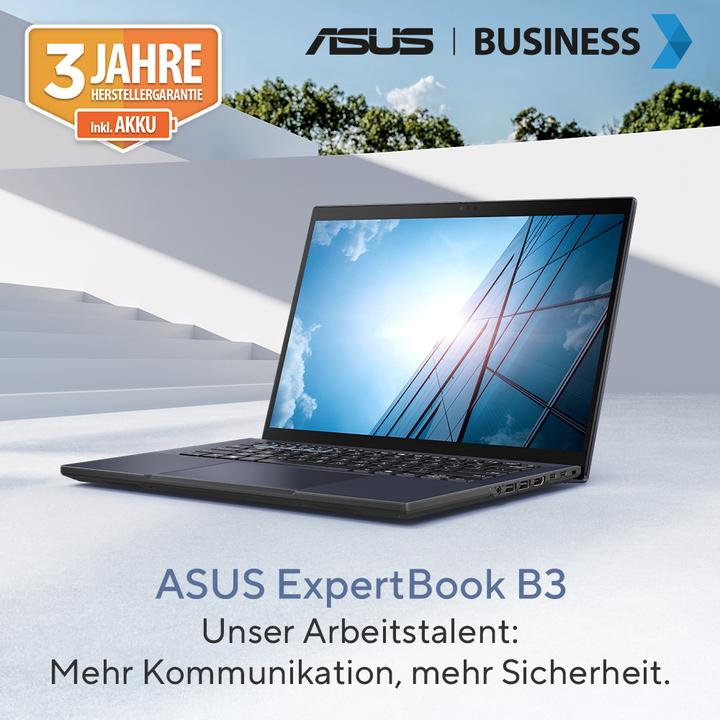 Produktbild ASUS ExpertBook B3 (16", Intel Core i7-1355U, 16 GB, 512 GB, DE)