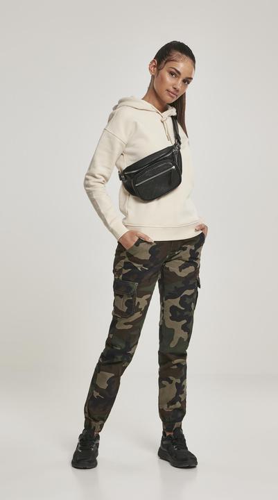 Actual product image Urban Classics Ladies High Waist Camo Cargo Pants (30)