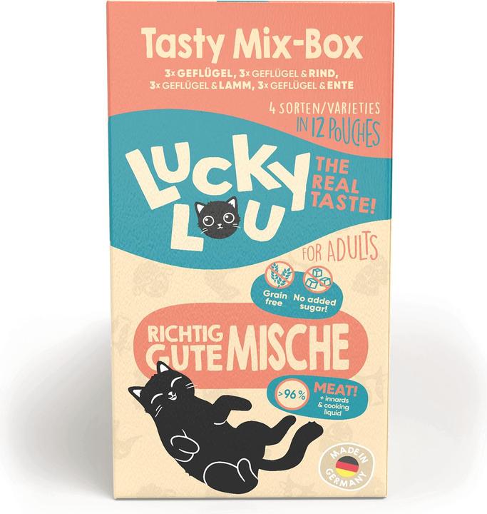 Actual product image Lucky Lou Tasty mix (Senior, Adult, 12 pcs., 1500 g)