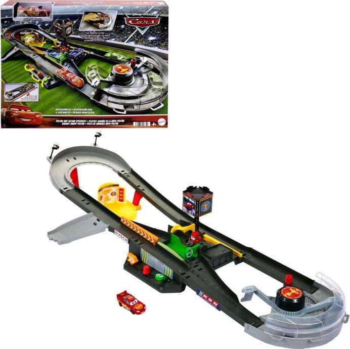 Productafbeelding Mattel Disney Pixar Cars Zuigerbeker Actie Racebaan
