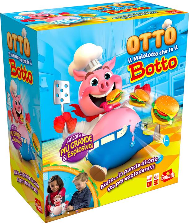 Immagine prodotto Goliath Toys 920.085.006 GOLIATH - OTTO IL MAIALOTTO CHE FA IL BOTTO XXL (Italiano)