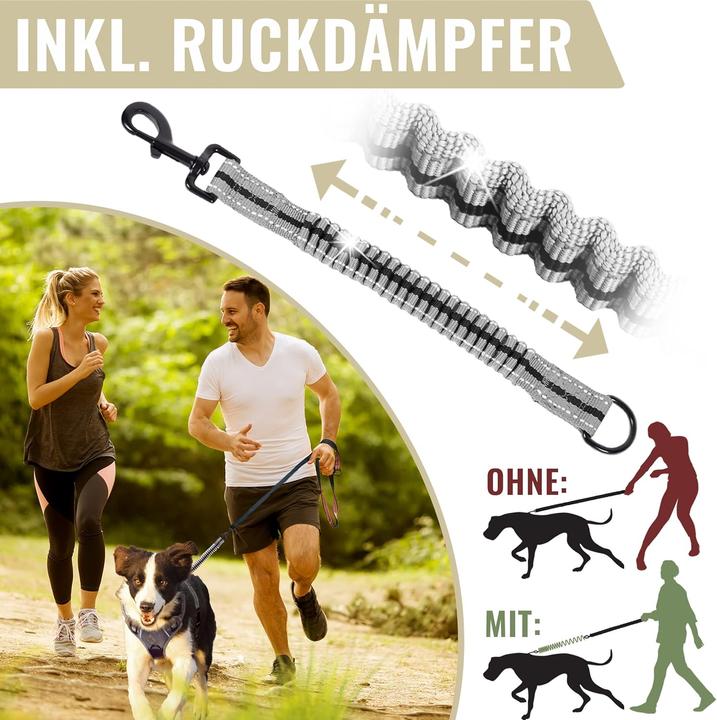 Actual product image Ne&no Hundegeschirr mit Ruckdämpfer (XL, Dog)