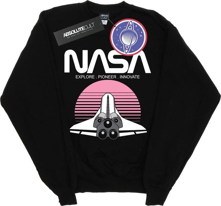 Nasa Space Shuttle Sunset Sweatshirt Mädchen