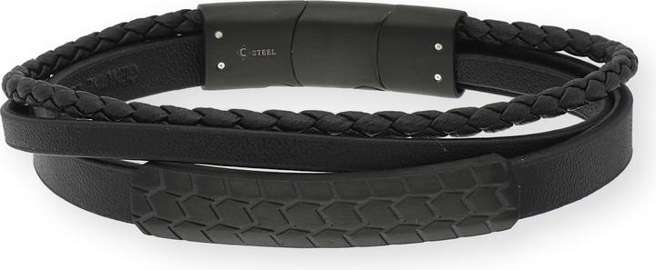 Actual product image Carat coolness (22 cm, Stainless steel/leather)