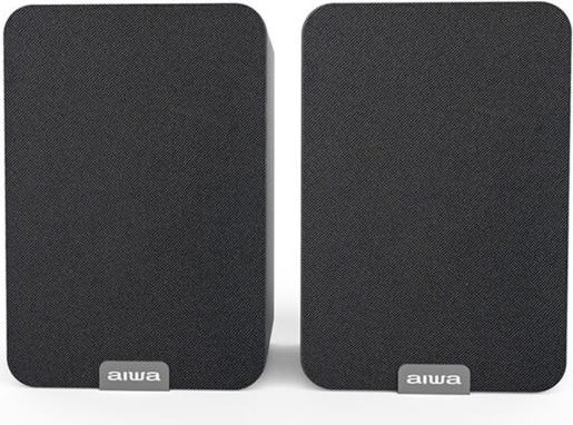 Image du produit Aiwa Paire d'enceintes actives ASP-A200, noir (1 paire, 25 W)
