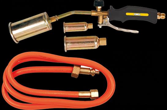 Topex Ensemble de brûleurs à gaz de 19,5 kW, 3 brûleurs
