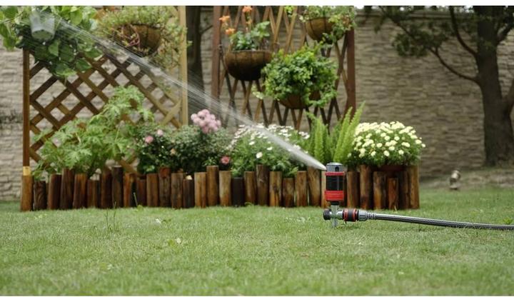 Produktbild Toolcraft Kreisregner Vario mit Spike (Kreisregner)