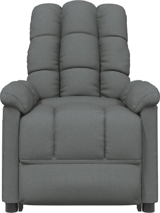 Produktbild VidaXL Massagesessel Fernsehsessel Relaxsessel Liegesessel Dunkelgrau Stoff