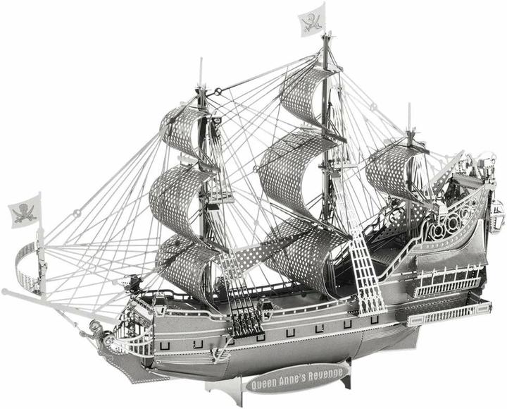 Actual product image Metal Earth ICONX Queen Anne's Revenge