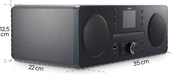 Image du produit Hama DIR1570CBT (FM, DAB+ DAB, DAB, Bluetooth, WiFi)