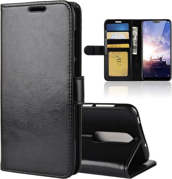 Produktbild MU Classic Crazy Horse II Leder Bookcover Series (Nokia 6.1 Plus)